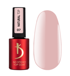 Верхнее покрытие для гель-лака без дисперсионного слоя, 7 мл - Natural Top 7, No Sticky Top Coat Kodi professional