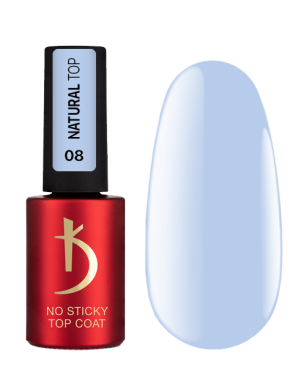 Верхнее покрытие для гель-лака без дисперсионного слоя, 7 мл - Natural Top 8, No Sticky Top Coat Kodi professional