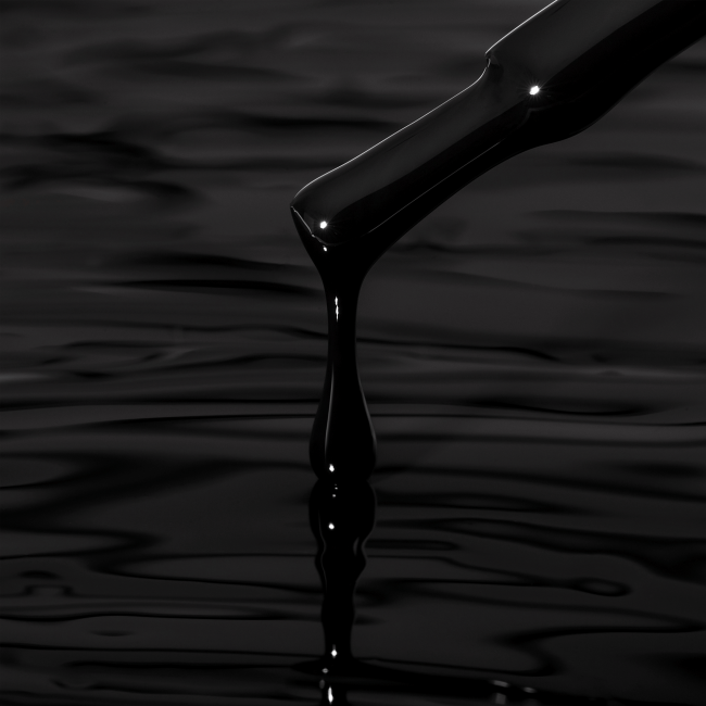 Черная каучуковая база основа, 8 мл - Black Rubber Base Gel Kodi professional 