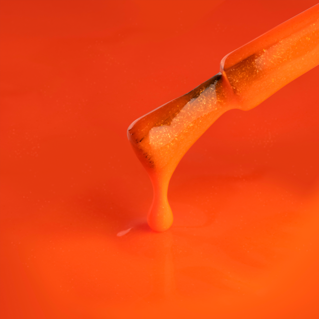 Кольорове базове покриття Color Rubber Base Gel, Neon 08 , 7мл