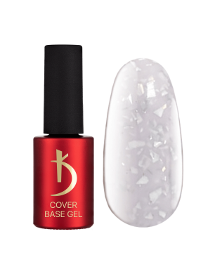 Камуфлирующее базовое покрытие Cover Base Gel Flake 01, 7 мл