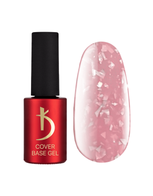 Камуфлирующее базовое покрытие Cover Base Gel Flake 04, 7 мл