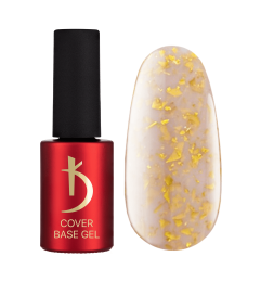Камуфлирующее базовое покрытие Cover Base Gel Flake 08, 7 мл