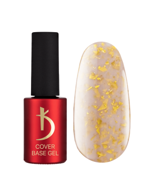 Камуфлирующее базовое покрытие Cover Base Gel Flake 08, 7 мл