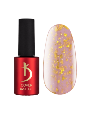  Камуфлирующее базовое покрытие Cover Base Gel Flake 09, 7 мл