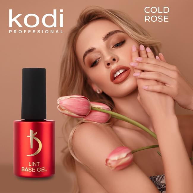 Lint base gel "Cold Rose", 12 мл
