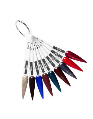 Палитра оттенков гель-лаков серии Magic moment (9 типс)