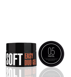Профессиональная акрилово-гелевая система Easy Duo Gel Soft (цвет: Pastel 05), 20 г