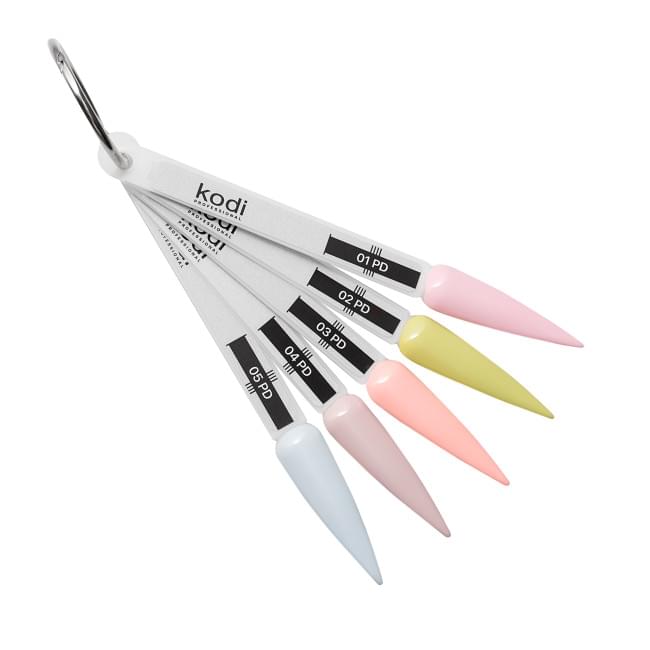 Палітра гель-лаків колекції Pastel dreams (5 тіпс) Палітра гель-лаків колекції Pastel dreams (5 тіпс)