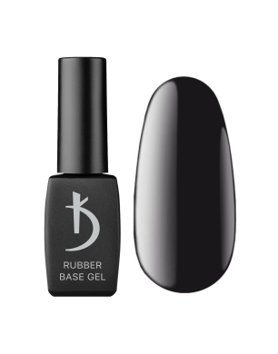 Черная каучуковая база основа, 8 мл - Black Rubber Base Gel Kodi professional 