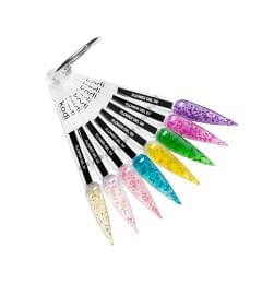 Палітра гель з сухоцвітом Flower Gel (8 тіпс)