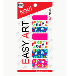 Слайдери для нігтів (фотодизайн) Easy Art E03