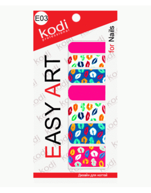 Слайдеры для ногтей (фотодизайн) Easy Art E03