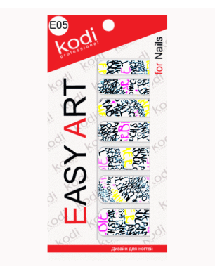 Слайдеры для ногтей (фотодизайн) Easy Art E05