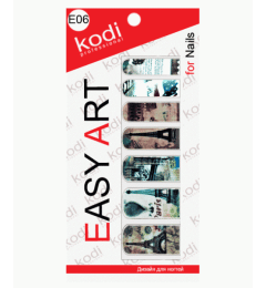 Слайдери для нігтів (фотодизайн) Easy Art E06