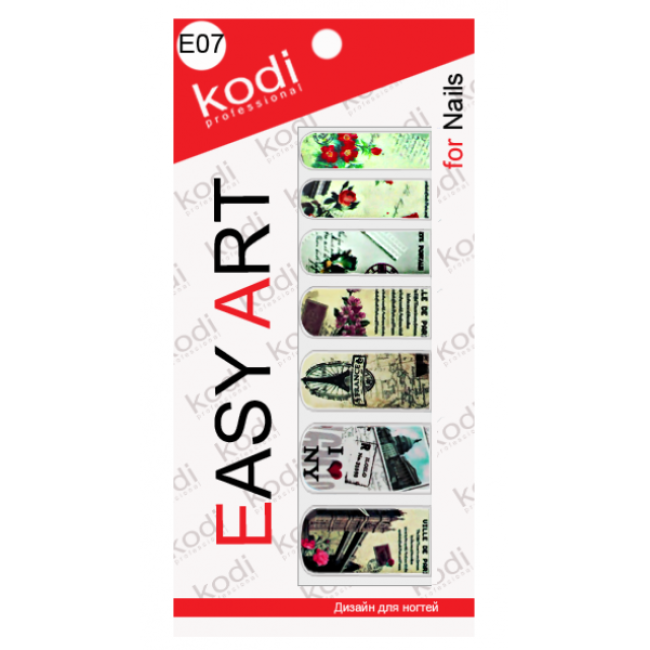 Слайдеры для ногтей (фотодизайн) Easy Art E07 Слайдеры для ногтей (фотодизайн) Easy Art E07