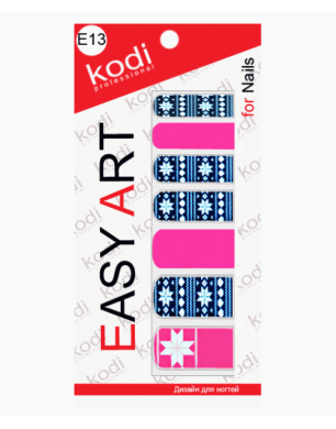 Слайдеры для ногтей (фотодизайн) Easy Art E13