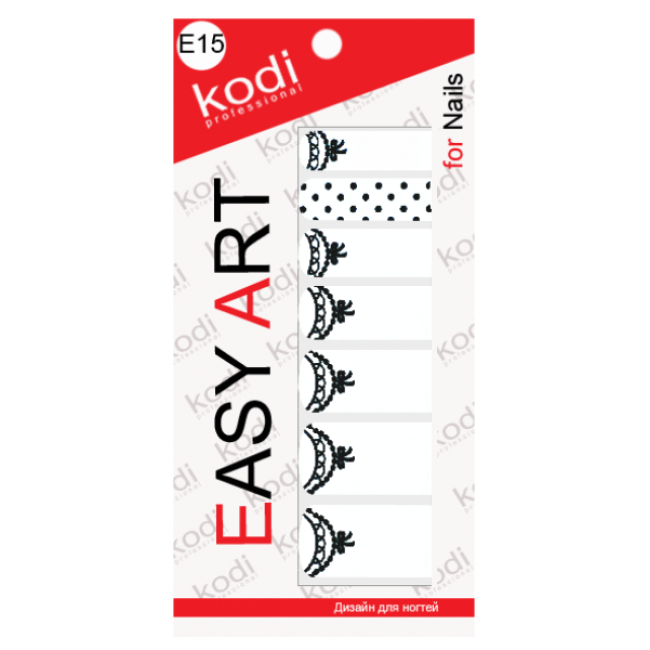 Слайдери для нігтів (фотодизайн) Easy Art E15 Слайдери для нігтів (фотодизайн) Easy Art E15