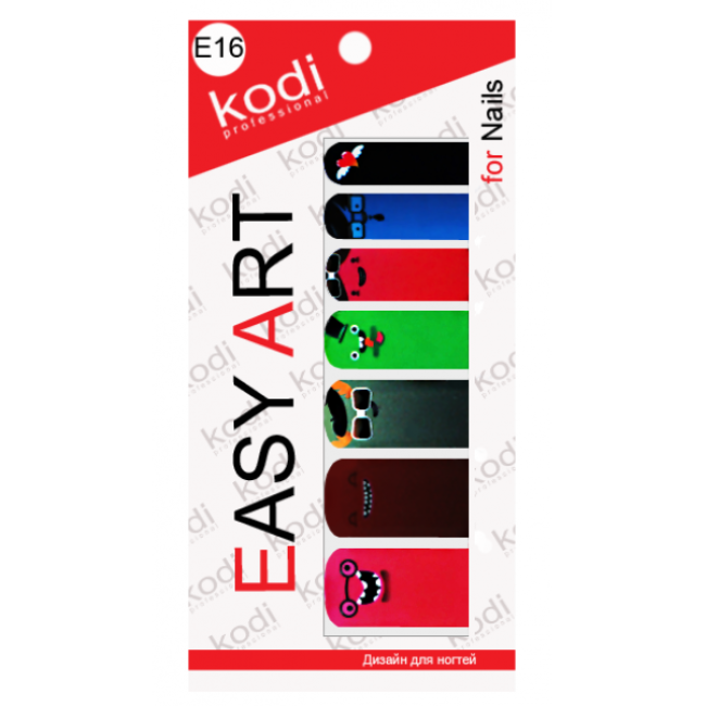 Слайдеры для ногтей (фотодизайн) Easy Art E16 Слайдеры для ногтей (фотодизайн) Easy Art E16