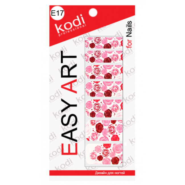 Слайдери для нігтів (фотодизайн) Easy Art E17 Слайдери для нігтів (фотодизайн) Easy Art E17