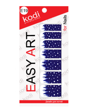 Слайдери для нігтів (фотодизайн) Easy Art E19