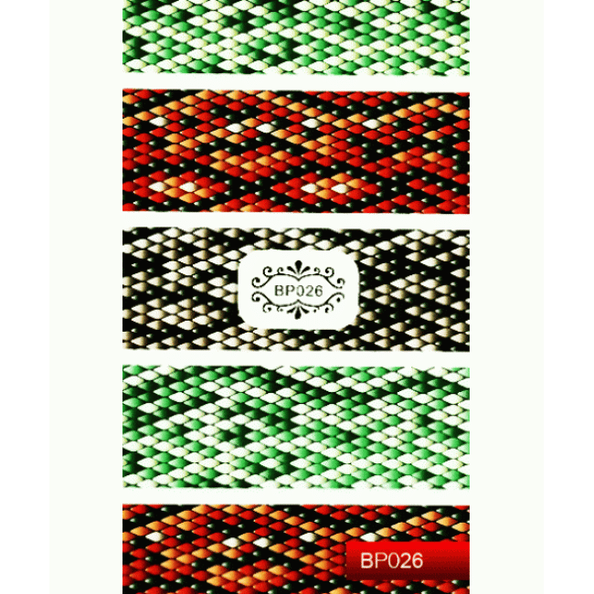 Наклейки для нігтів (стікери) Nail Art Sticker BP 026