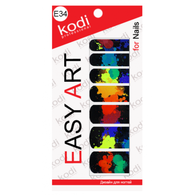 Слайдери для нігтів (фотодизайн) Easy Art E34 Слайдери для нігтів (фотодизайн) Easy Art E34