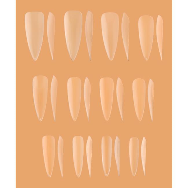 Пластикові типси для нарощування EXTRA LONG STILETTO (240 шт/уп)