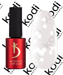 Верхнє покриття для гель-лаку без дисперсійного шару, 7 мл - ART 17, No Sticky Top Coat Kodi professional