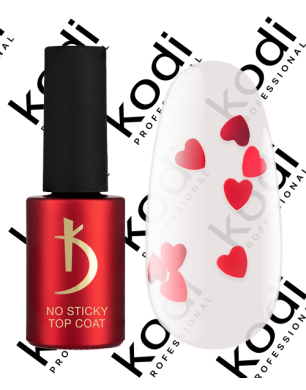 Верхнее покрытие для гель-лака без дисперсионного слоя, 7 мл - ART 20, No Sticky Top Coat Kodi professional