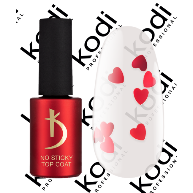 Верхнее покрытие для гель-лака без дисперсионного слоя, 7 мл - ART 20, No Sticky Top Coat Kodi professional