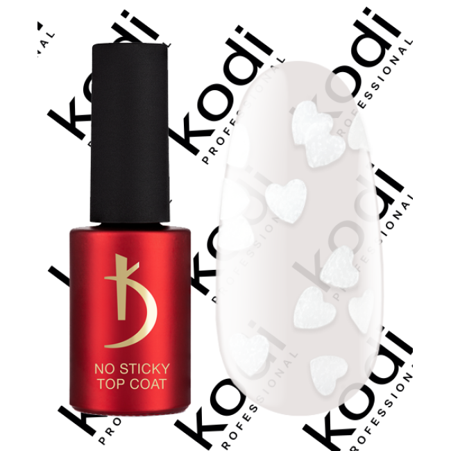 Верхнее покрытие для гель-лака без дисперсионного слоя, 7 мл - ART 21, No Sticky Top Coat Kodi professional