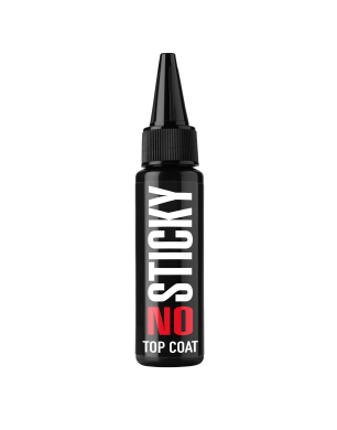 Верхнє покриття для гель-лаку No Sticky Top Coat без дисперсійного шару, 30 мл