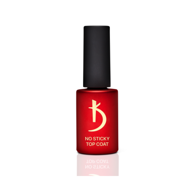 Сталеве прозоре верхнє покриття для гель-лаку без липкого шару з УФ-фільтрами Steel No Sticky Top coat with UV, 7 мл