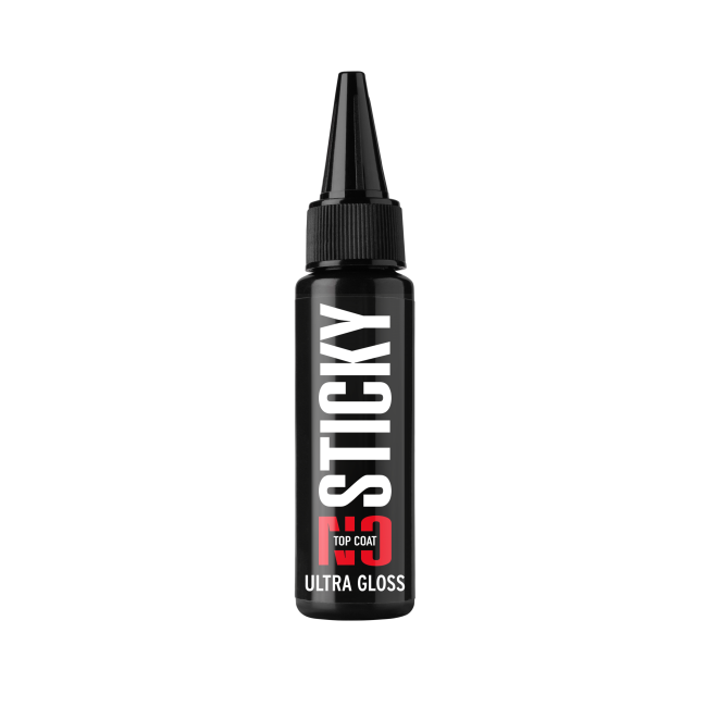 Верхнє покриття для гель-лаку без липкого шару No Sticky Top coat Ultra Gloss, 30 мл