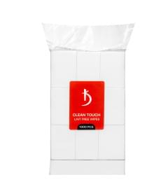 Сухие безворсовые салфетки Clean Touch Lint free Wipes (1000 шт./уп).