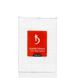 Сухие безворсовые салфетки Clean Touch Lint free Wipes (1500 шт./уп).