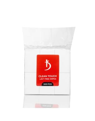 Сухие безворсовые салфетки Clean Touch Lint free Wipes (500 шт./уп).