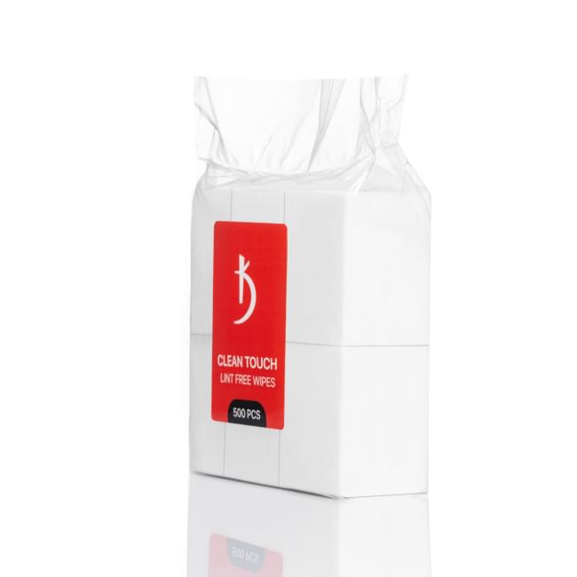 Сухие безворсовые салфетки Clean Touch Lint free Wipes (500 шт./уп).