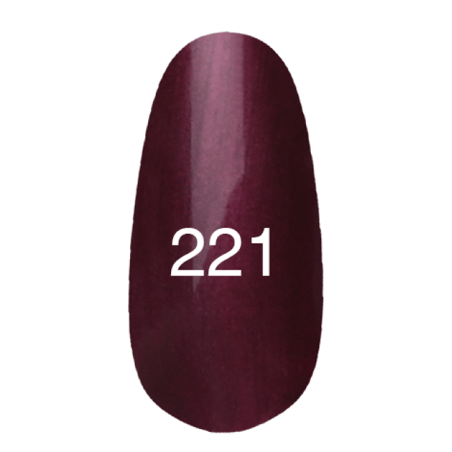 Гель-лак № 221 Винний (С перламутром 12 мл.)