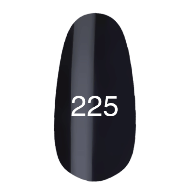 Гель-лак № 225 Синяво-чорний (С перламутром) Гель-лак № 225 Синяво-чорний (С перламутром)