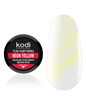 Гель-павутинка для нігтів Spider gel Kodi Professional Neon Yellow, 4 мл