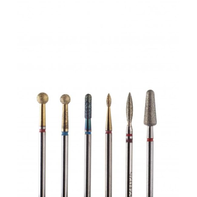 Набір насадок для апаратного манікюру №2 (для тонкої/нормальної шкіри) Набір насадок для апаратного манікюру №2 (для тонкої/нормальної шкіри)