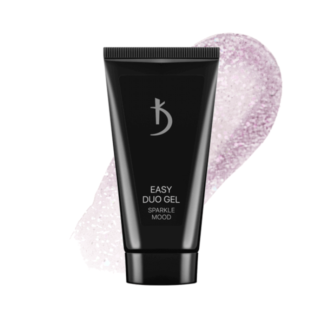 Профессиональная акрилово-гелевая система Easy Duo Gel Sparkle mood №17, 30 г