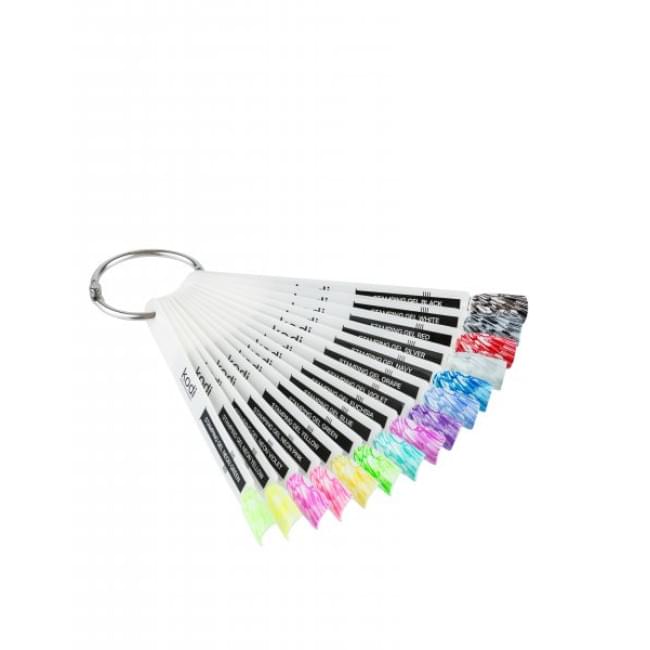 Палитра геля для стемпинга Stamping Gel (15 типс)