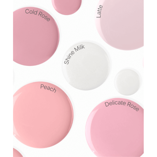 Lint base gel "Cold Rose", 12 мл