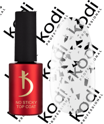 Верхнє покриття для гель-лаку без дисперсійного шару, 7 мл - ART 05, No Sticky Top Coat Kodi professional