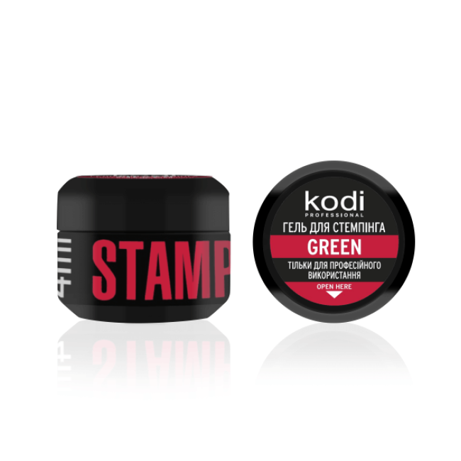 Гель для стемпинга Stamping Gel Green, 4 мл