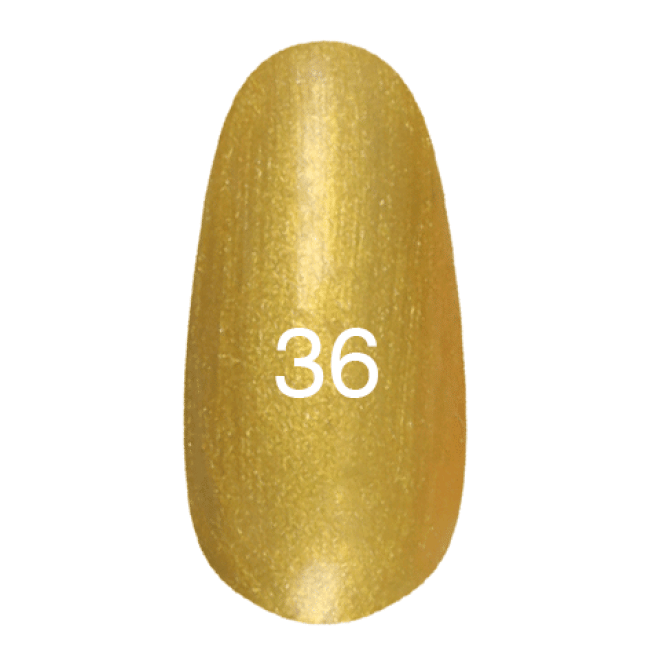 Гель-лак № 36 (класичний золотий, з перламутром) 12 мл. Гель-лак № 36 (класичний золотий, з перламутром) 12 мл.