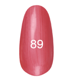 Гель-лак № 89 (Кораловий з перламутром) 8 мл.